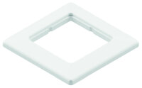 PROTEC.net Abdeckrahmen PNABRRW1 80x80 1-fach 9016