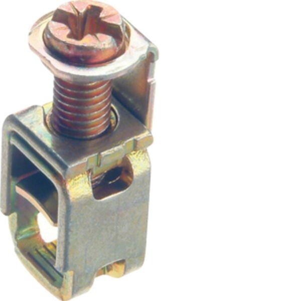 HAGER TEHALIT Erdanschlussklemme L4187 Schutzleiterklemme chromatiert