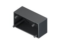 NIEDAX Endabschlussdeckel LED 16.030 schwarz