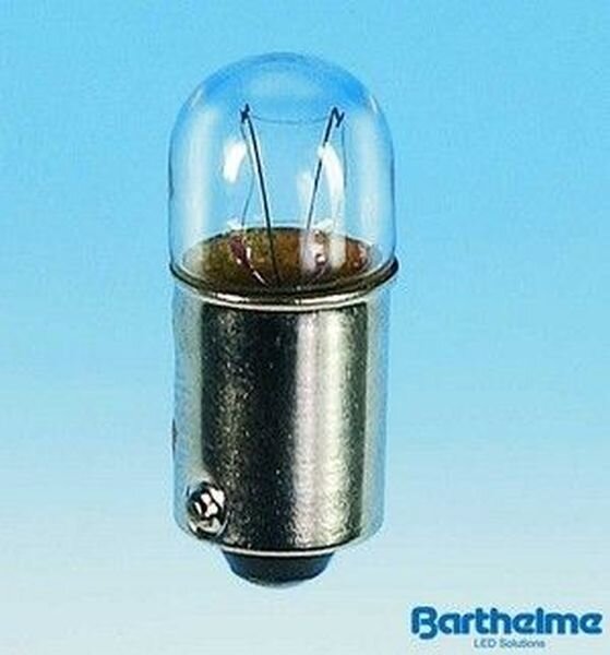 BARTHELME R&ouml;hrenlampe KRL 9x23mm BA9s 30V 2W