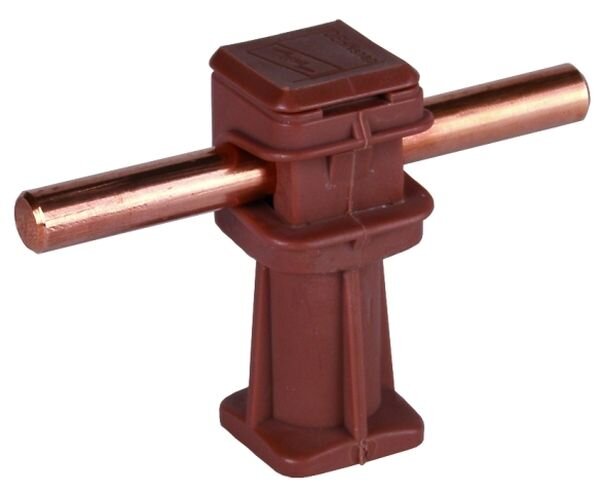 DEHN Leitungshalter 204037 DEHNsnap H=36 braun M8