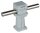 DEHN Leitungshalter 204003 DEHNsnap H=36 grau M6