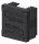 SL RACK Kunststoff-Endkappe RAIL 40 schwarz
