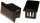 Paschke Datensysteme Blindstopfen SC-S (LC-D) schwarz rechteckig 22x12mm