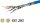 METZ CONNECT Datenkabel Cat7A-ISO blau Dca GC1300 pro22 S/FTP 1x4P LSHF-FR TR1000m