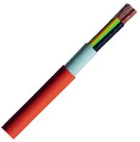 EUPEN Sicherheitskabel halogenfrei NHXH-J 5x10 E30 TR orange