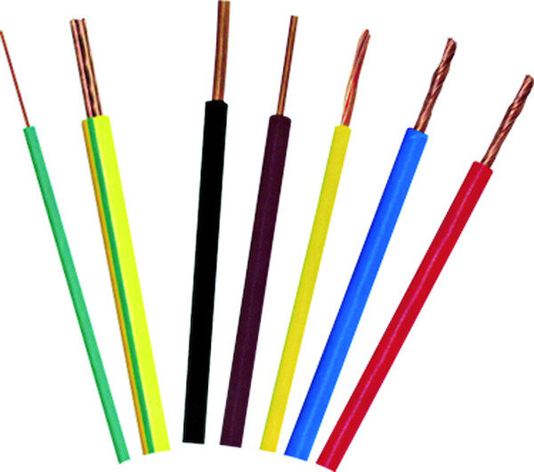 NEUT PVC-Aderleitung Eca H07V-K 1x35 RG hellblau RAL5015