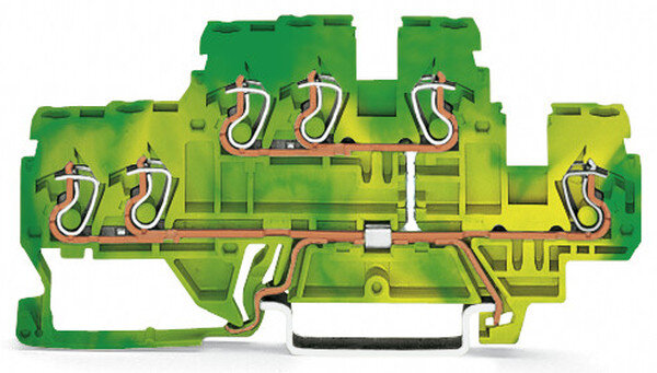 WAGO Doppelstockklemme 870-537 3Leiter gnge