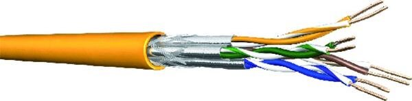 DRMC DRAKA Datenkabel Cat7 1000MHz Eca Basic 4P23 S/FTP LSHF orange TR500