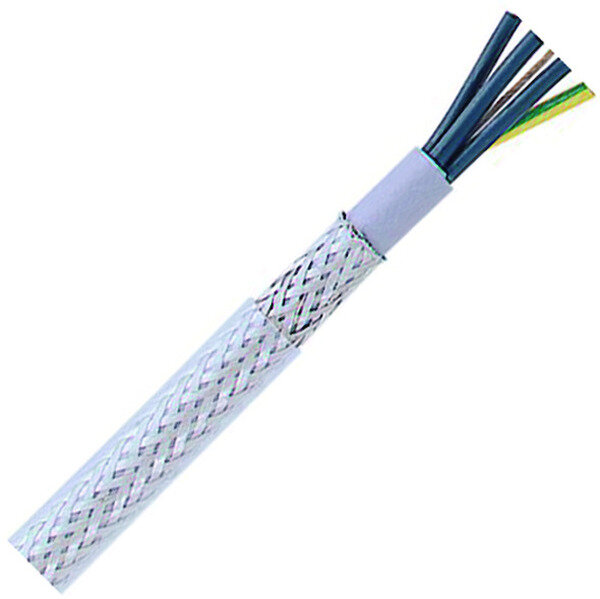 NEUT Steuerleitung geschirmt Eca YSLYCY-JZ 5x0,75 RG transparent