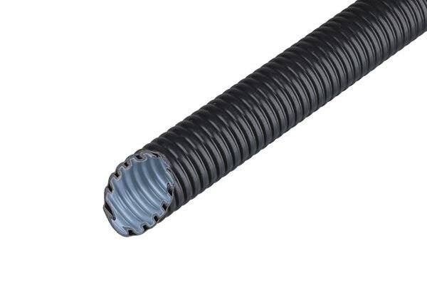 FR&Auml;NKISCHE Kunststoffpanzerrohr UV-stab. FFKuS-ES-F-UV 40 highspeed schwarz 1250N