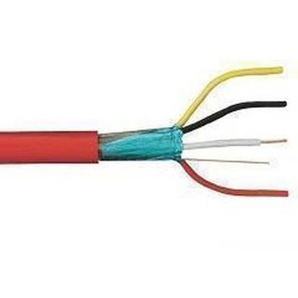 PRAKAB Installationskabel halogenfrei JE-H(ST)H 12x2x0,8 E30 TR rot