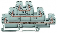 WAGO Dreistockklemme 870-551 L/L/L grau
