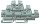 WAGO Dreistockklemme 870-551 L/L/L grau