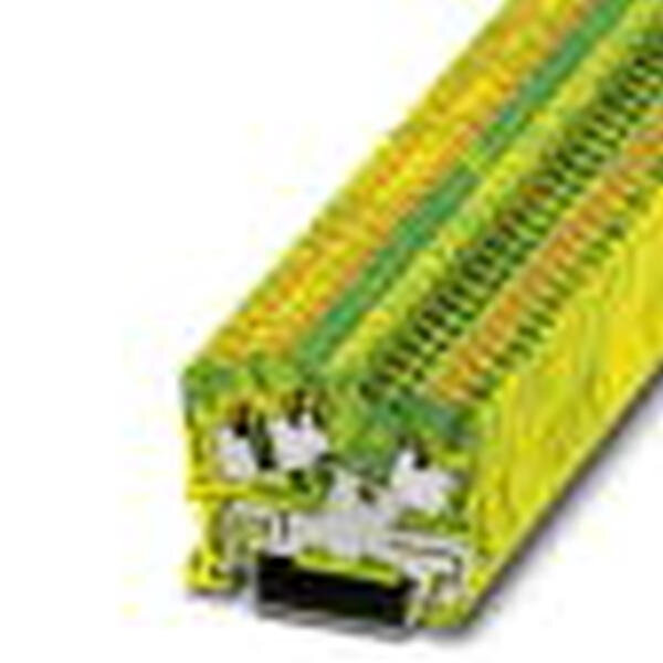 PHOENIX CONTACT Schutzleiterreihenklemme PTS 2,5-TWIN-PE gr&uuml;n-gelb