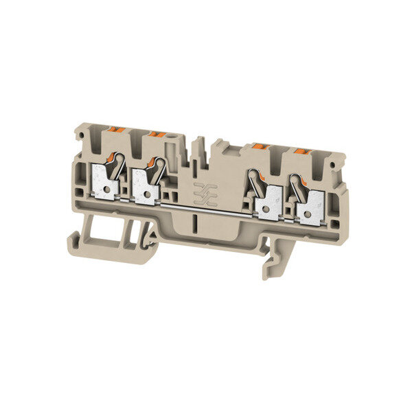 WEIDMUELLER Durchgangsklemme A4C 2.5 800V 24A 0,5-2,5qmm dunkelbeige