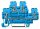 WAGO Doppelstockklemme D-D N/N blau