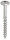 K2 Systems Selbstbohrende Holzbauschraube Heco-Topix Plus wood screw 8x200
