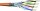 ELMAT Datenkabel Cat7 1000MHz S/FTP 4x2xAWG23 FRNC orange RG100
