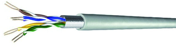 DRMC DRAKA Datenkabel flex Cat5e 300MHz Eca UC300S 4P26 F/UTP LSHF grau RG100