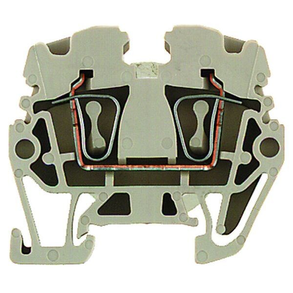 WEIDMUELLER Mini-Reihenklemme ZDUA 2.5-2 grau