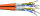 ELMAT Datenkabel Cat7 1000MHz S/FTP 2x(4x2xAWG23) FRNC orange