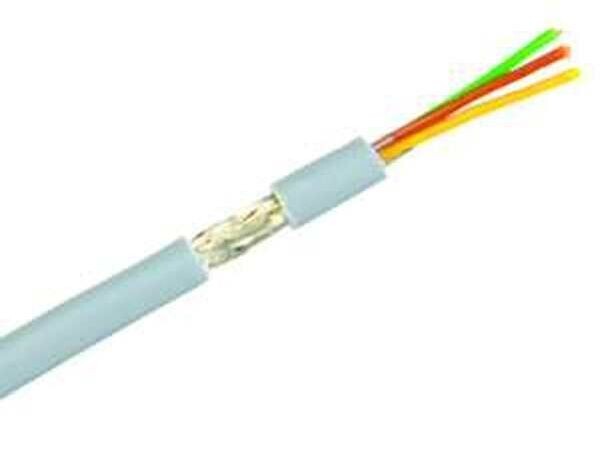NEUT Elektronikleitung geschirmt Eca LIYCY 2x0,5 TR grau