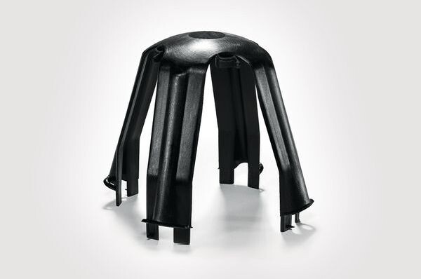 HELLERMANN Abstandhalter Spot Clip f&uuml;r Einbaustrahler 62-90mm schwarz