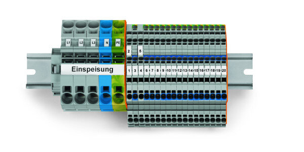WAGO Hauptverteiler-Set 821-123 FI/LS TOBJOB S
