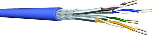 DRMC DRAKA Datenkabel Cat7 1000MHz UCLR 10Gbit 4P22 S/FTP PE schwarz TR