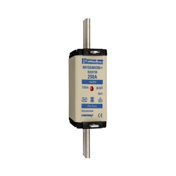 MERSEN NH-Sicherungseinsatz NH1GG40V125-1 125A Gr. 1 AC400V KK gG