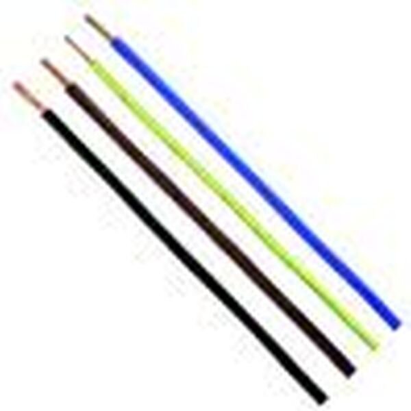 EUPEN PVC-Aderleitung Eca H07V-K 1x2,5 RG schwarz RAL9005