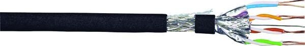 DRMC DRAKA Datenkabel Cat7 1000MHz UC900SS 4P23 S/FTP PE schwarz TR