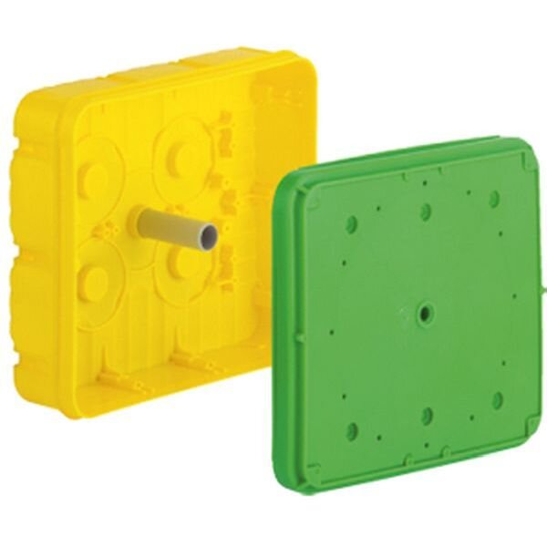 KAISER Abzweigkasten 1297-02 250x220mm f&uuml;r Ortbeton gelb