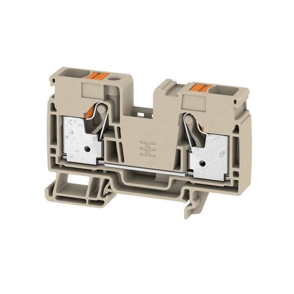 WEIDMUELLER Durchgangs-Reihenklemme A2C 16 1000V / 76A 0,75-16,0qmm beige