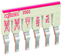 WAGO Schachtelbrücke 2002-476 6fach lichtgrau