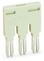 WAGO Kammbrücke 870-409 9fach lichtgrau