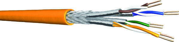 DRMC DRAKA Datenkabel Cat7 1000MHz UC900HS 4P23 S/FTP PE schwarz TR