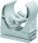 OBO Multi-Quick-Schelle M-Quick ME 16-20mm lichtgrau