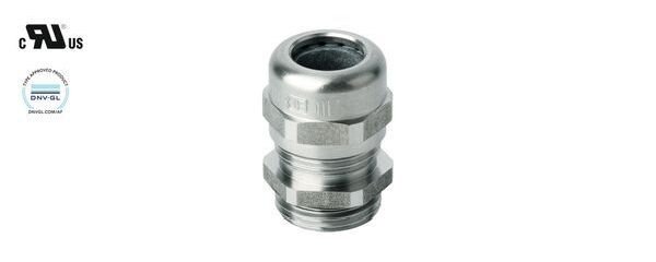 JACOB Kabelverschraubung 50.625ES Edelstahl M25x1,5