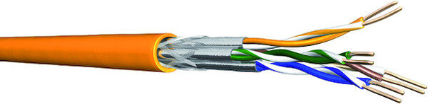 DRMC DRAKA Datenkabel Cat7 1000MHz Eca UC900HS 4P23 S/FTP LSHF orange TR
