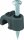 OBO ISO-Nagel-Clip 2012 f&uuml;r Kabel 12mm L: 35mm tiefschwarz
