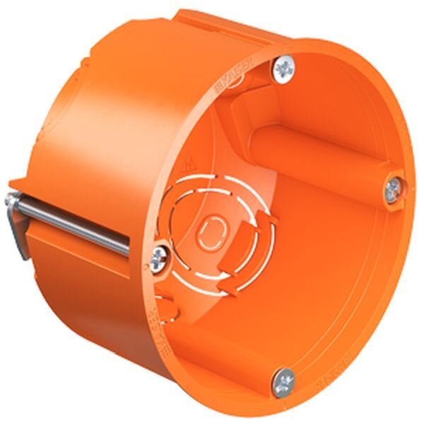 KAISER Hohlwand-Ger&auml;tedose O-range D: 68mm  T: 48mm orange