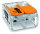 WAGO Verbindungsklemme 221-612 2 Leiter 6qmm transparent