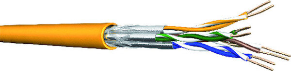DRMC DRAKA Datenkabel Cat7 1000MHz Eca Basic 4P23 S/FTP LSHF orange TR