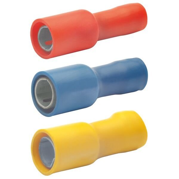 KLAUKE Rundsteckh&uuml;lse D: 5mm 1,5-2,5qmm PVC VZ vollisoliert