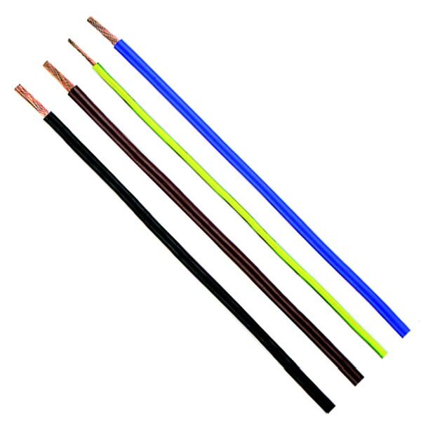 EUPEN PVC-Aderleitung Eca H07V-K 1x1,5 RG gr&uuml;n/gelb
