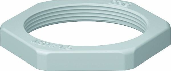 OBO Gegenmutter 116 M M50 PA lichtgrau Polyamid