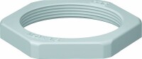 OBO Gegenmutter 116 M M50 PA lichtgrau Polyamid
