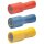KLAUKE Rundsteckh&uuml;lse D: 4mm 0,5-1qmm PVC VZ vollisoliert